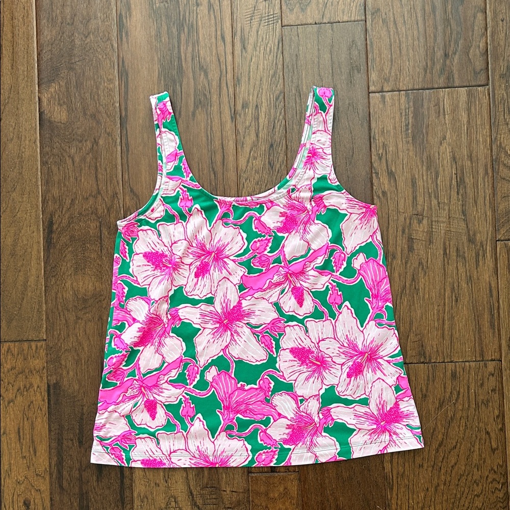 Lilly Pulitzer Pajamas Multi Palm Beach Coral - Picture 12 of 16